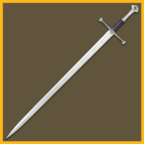 Narsil sword with Wall Plaque and Scabbard