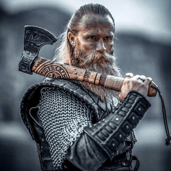 Bearded Viking Axe | Ragnar Viking Axe | Scorpion Mart